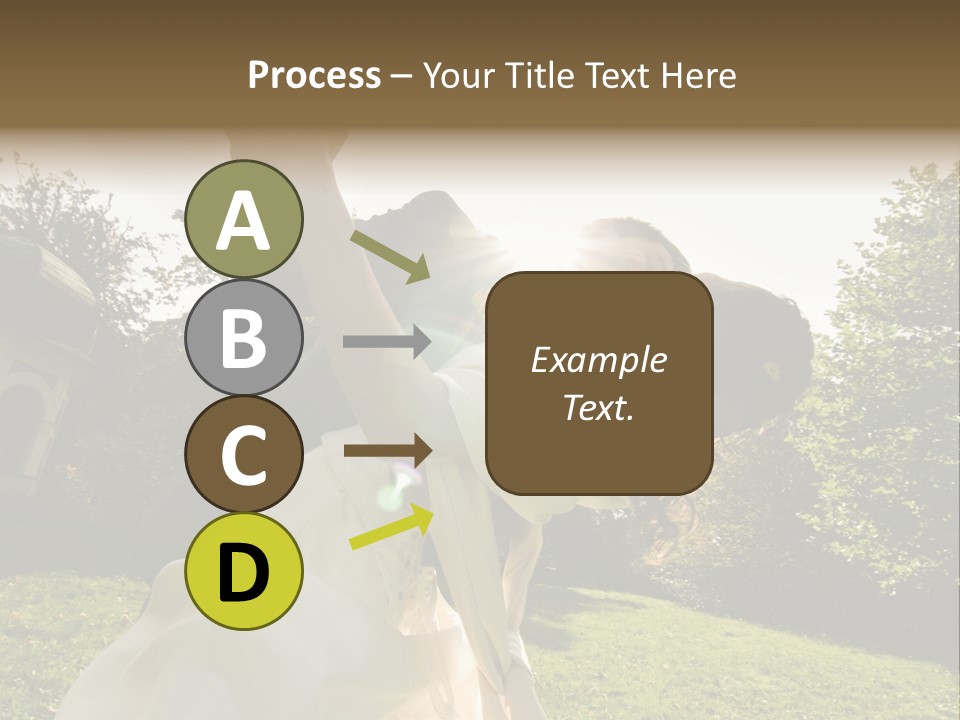 Business Model Garden PowerPoint Template