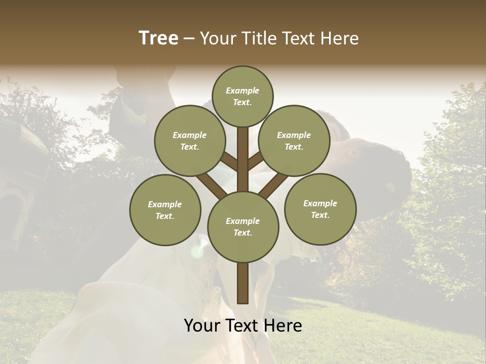 Business Model Garden PowerPoint Template