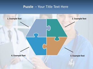 Model Business Background PowerPoint Template