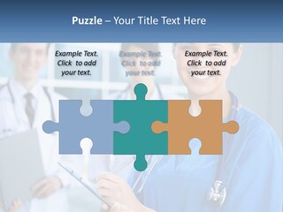 Model Business Background PowerPoint Template