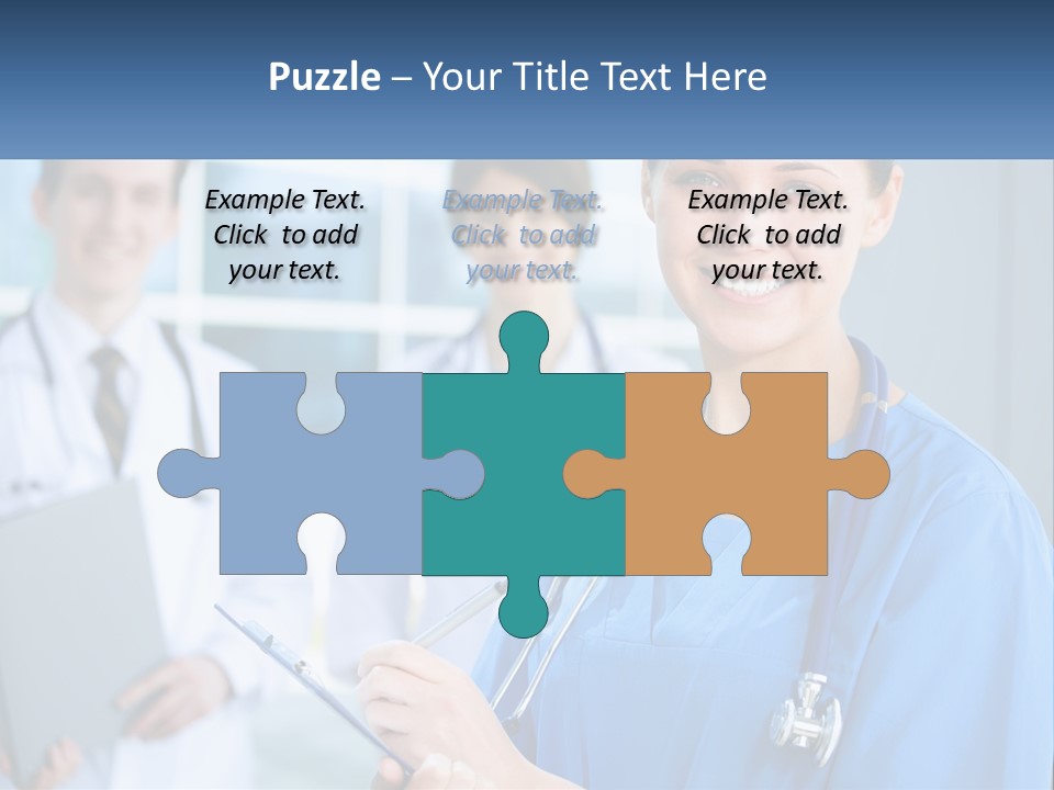 Model Business Background PowerPoint Template