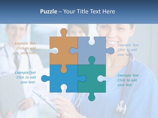 Model Business Background PowerPoint Template