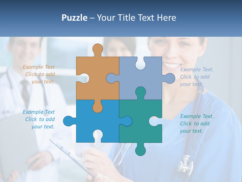 Model Business Background PowerPoint Template