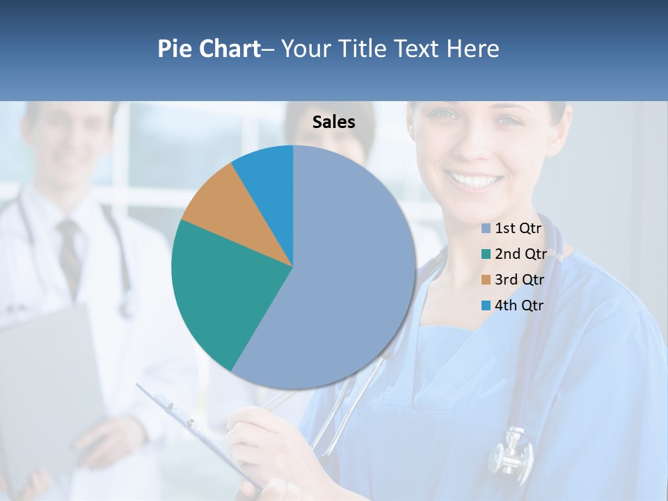 Model Business Background PowerPoint Template