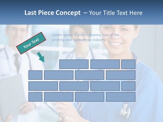 Model Business Background PowerPoint Template