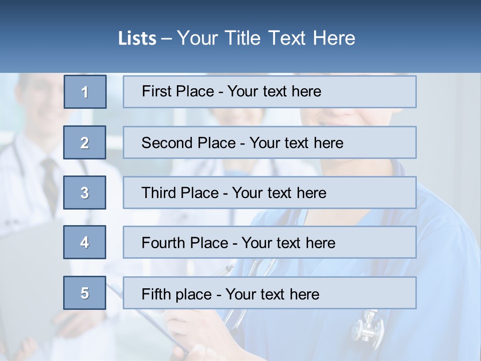 Model Business Background PowerPoint Template