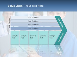 Model Business Background PowerPoint Template