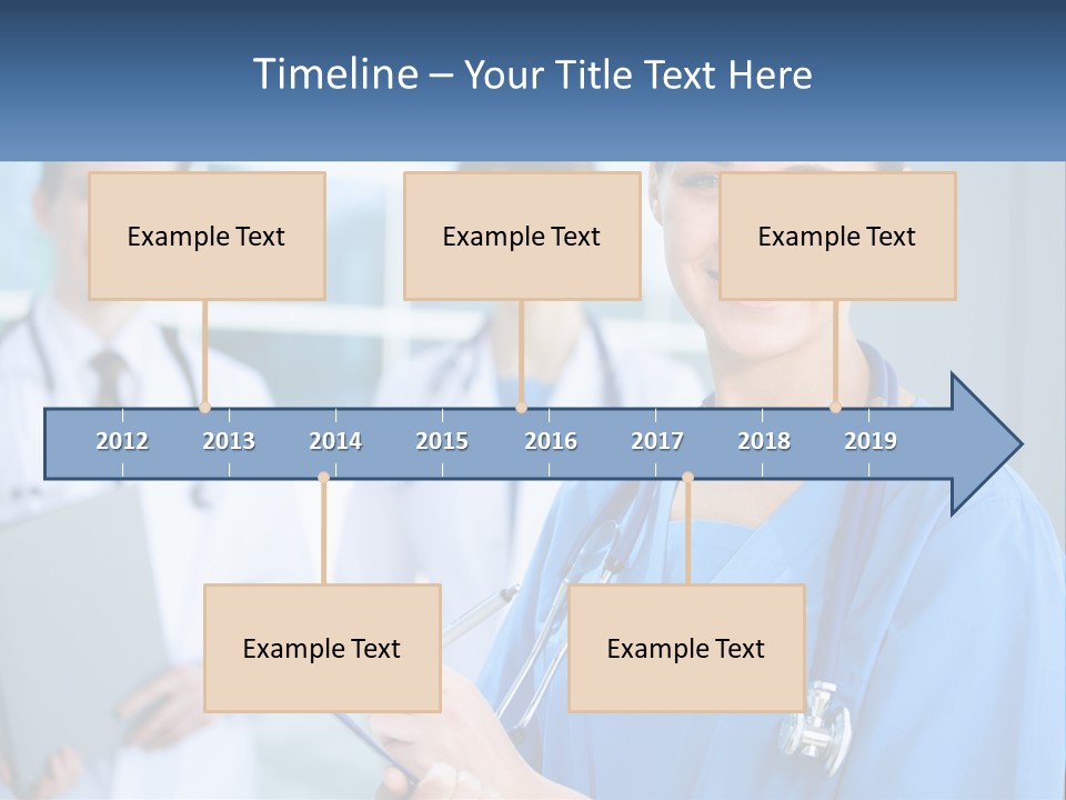 Model Business Background PowerPoint Template