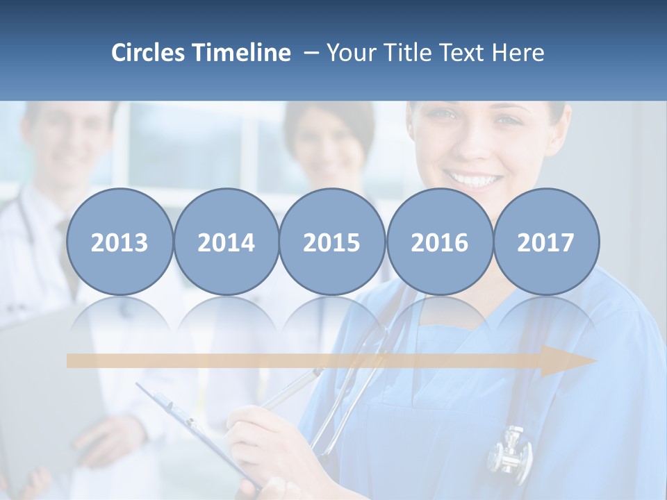 Model Business Background PowerPoint Template