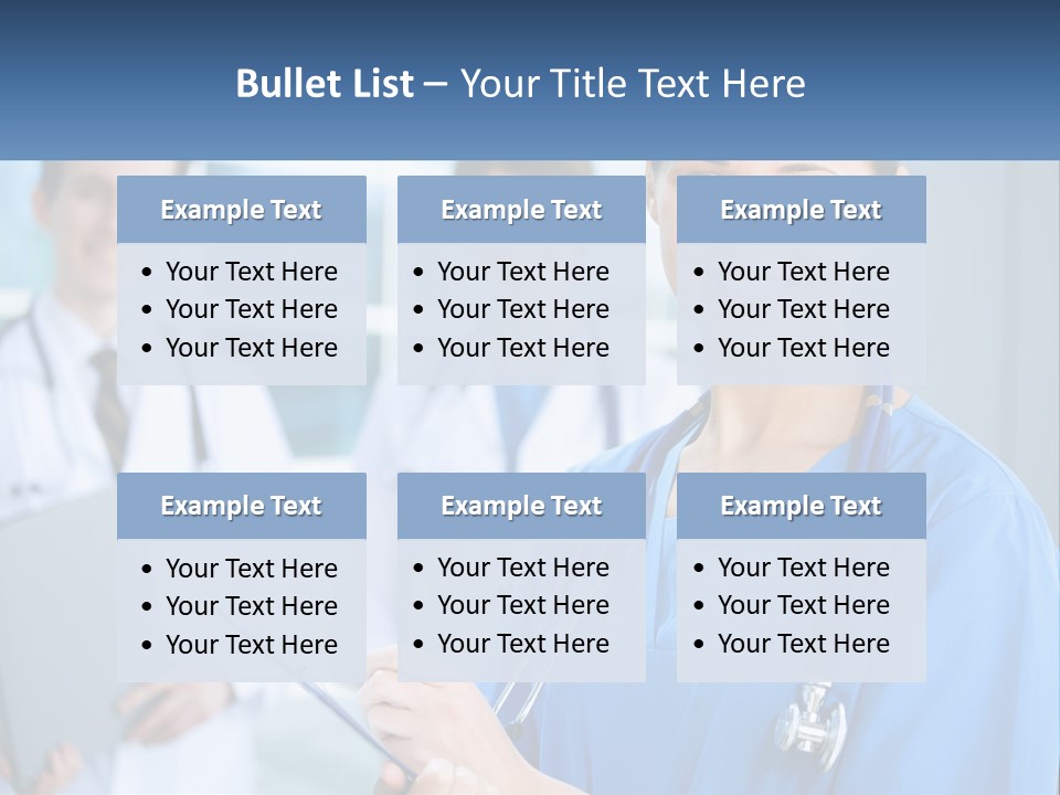 Model Business Background PowerPoint Template