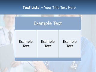 Model Business Background PowerPoint Template