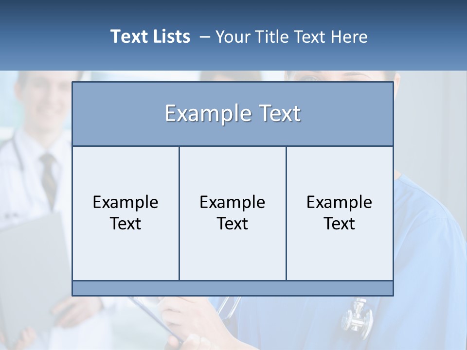 Model Business Background PowerPoint Template