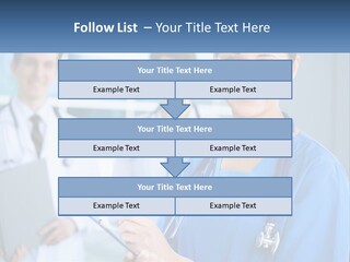 Model Business Background PowerPoint Template