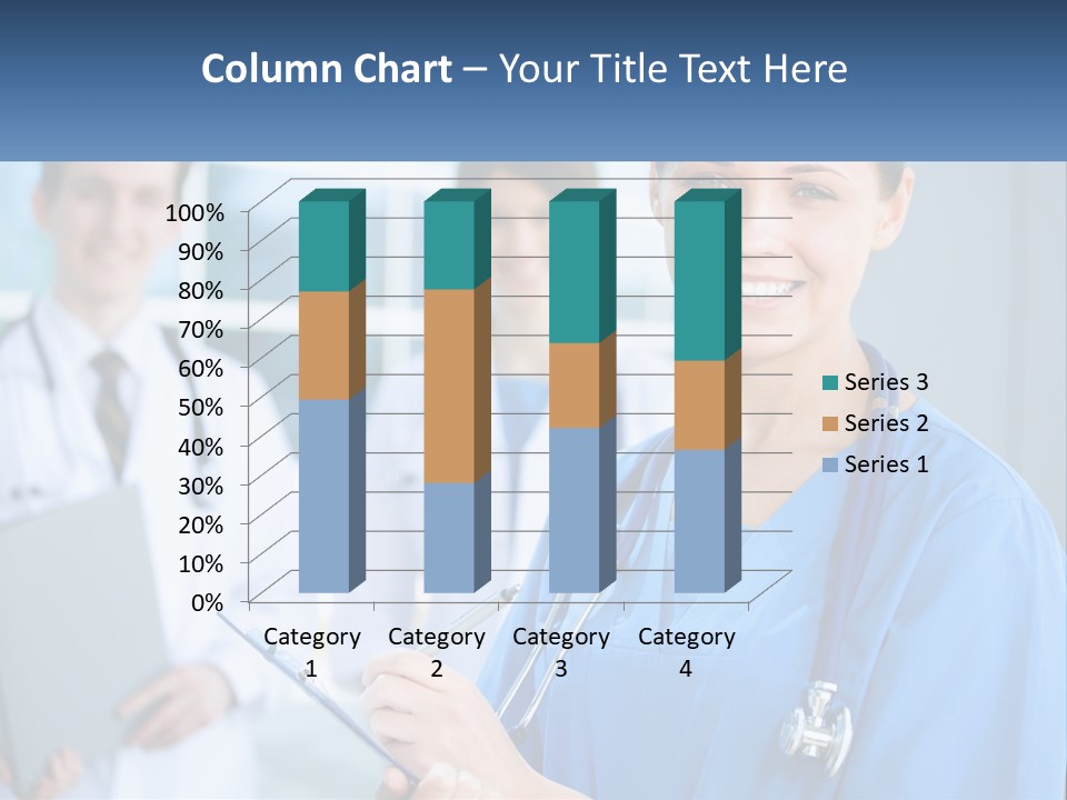 Model Business Background PowerPoint Template