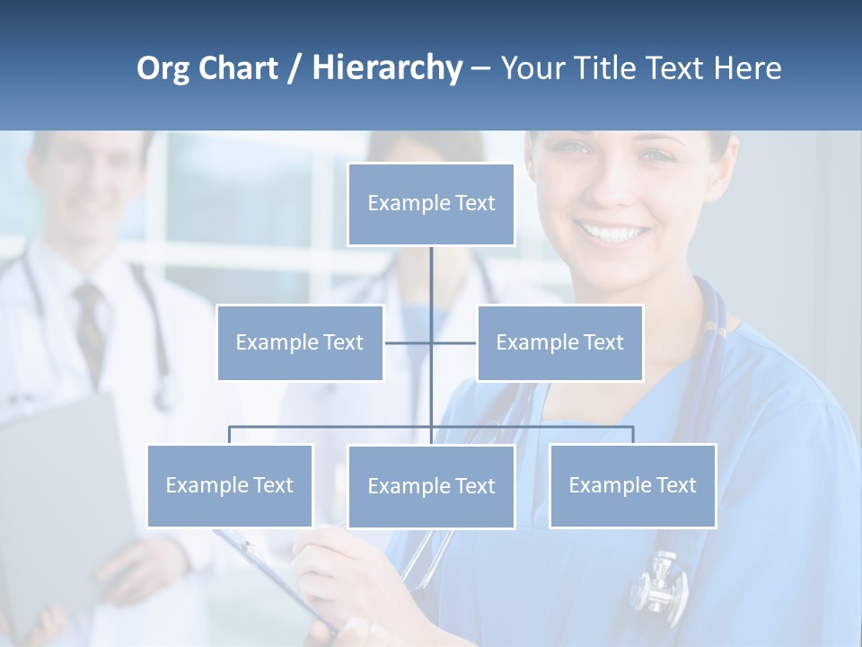 Model Business Background PowerPoint Template