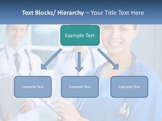 Model Business Background PowerPoint Template