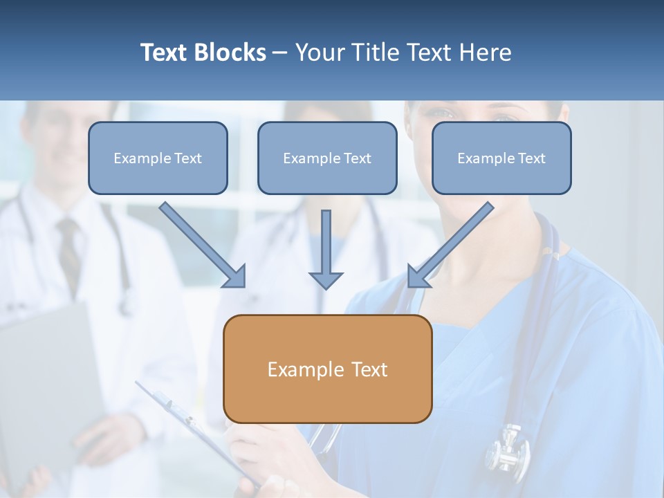 Model Business Background PowerPoint Template