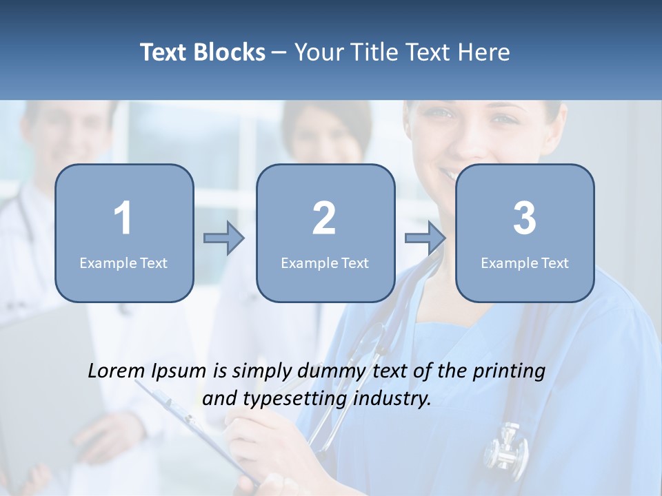 Model Business Background PowerPoint Template