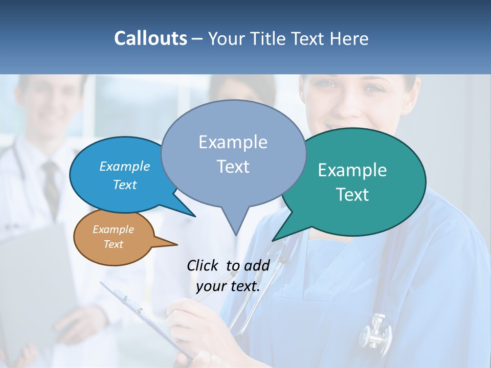 Model Business Background PowerPoint Template