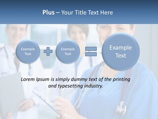 Model Business Background PowerPoint Template