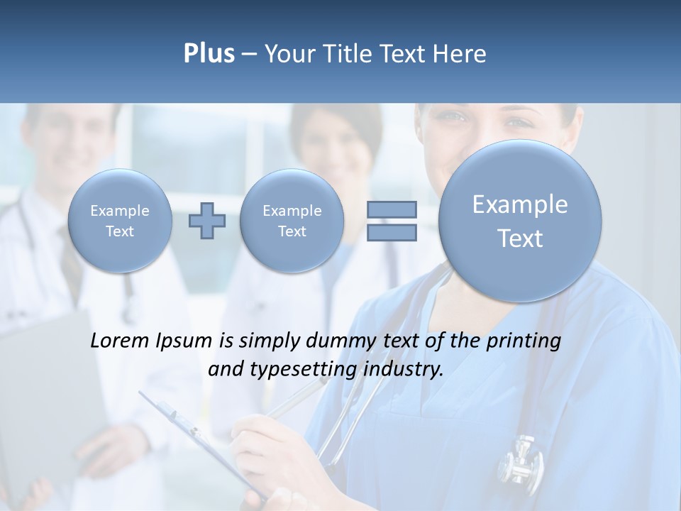 Model Business Background PowerPoint Template