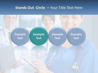 Model Business Background PowerPoint Template