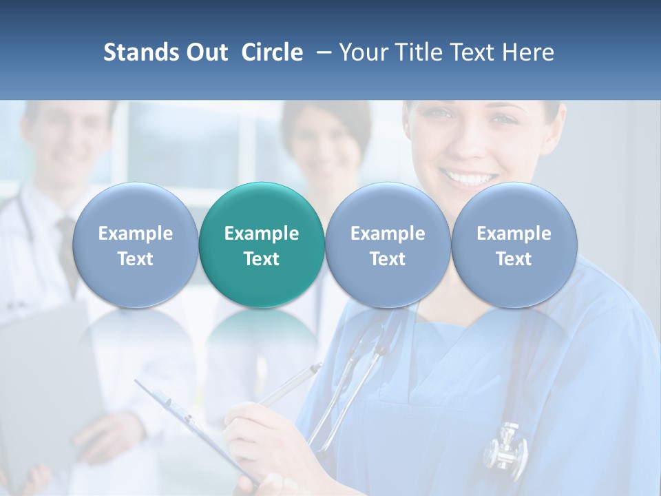 Model Business Background PowerPoint Template