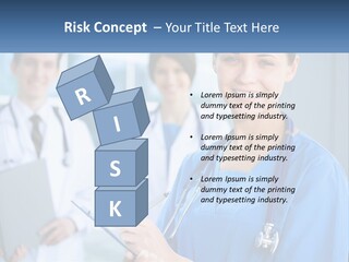 Model Business Background PowerPoint Template