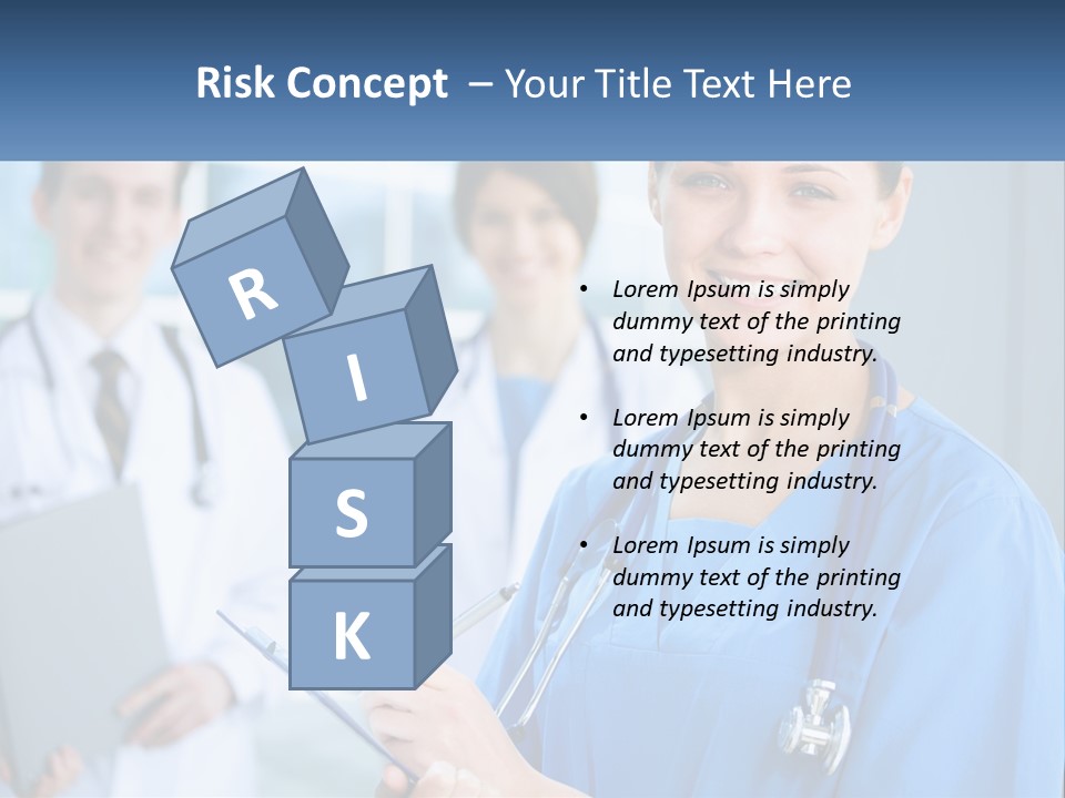 Model Business Background PowerPoint Template