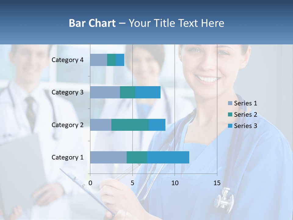 Model Business Background PowerPoint Template