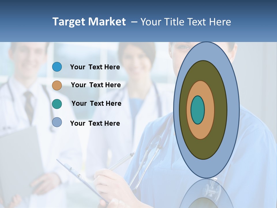 Model Business Background PowerPoint Template