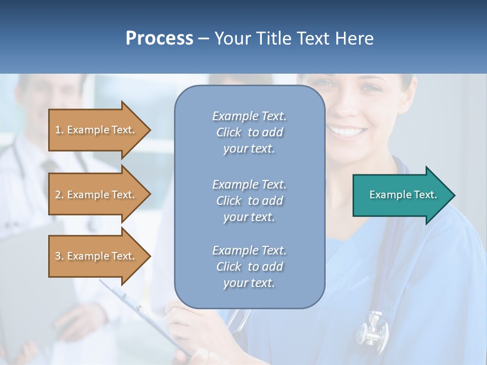 Model Business Background PowerPoint Template