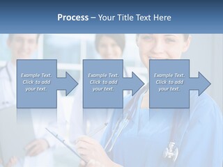 Model Business Background PowerPoint Template