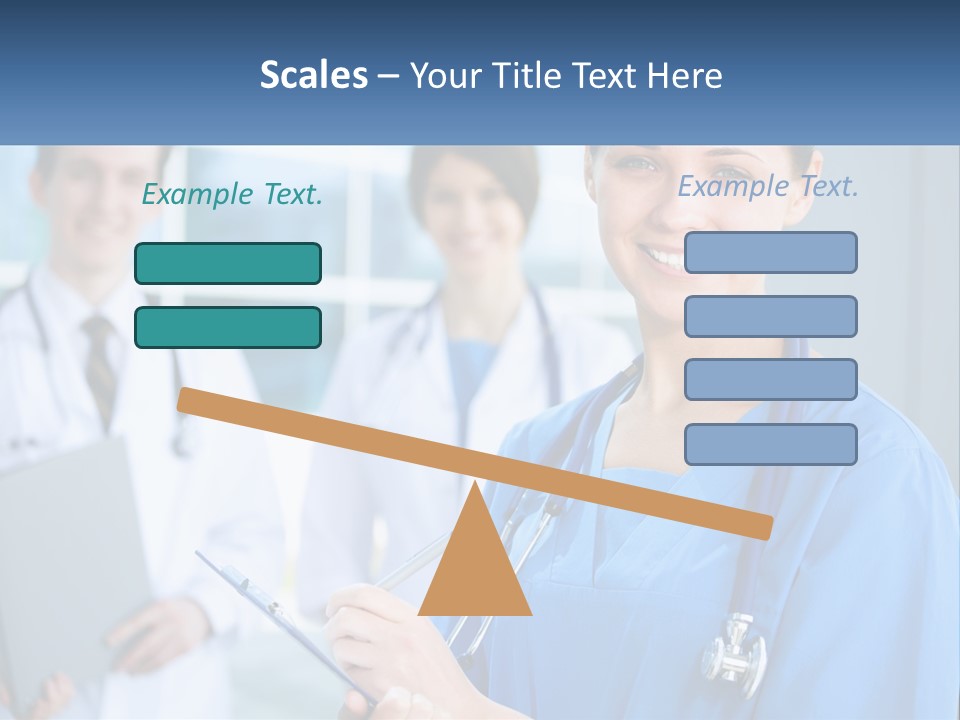Model Business Background PowerPoint Template