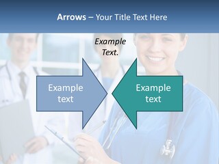 Model Business Background PowerPoint Template