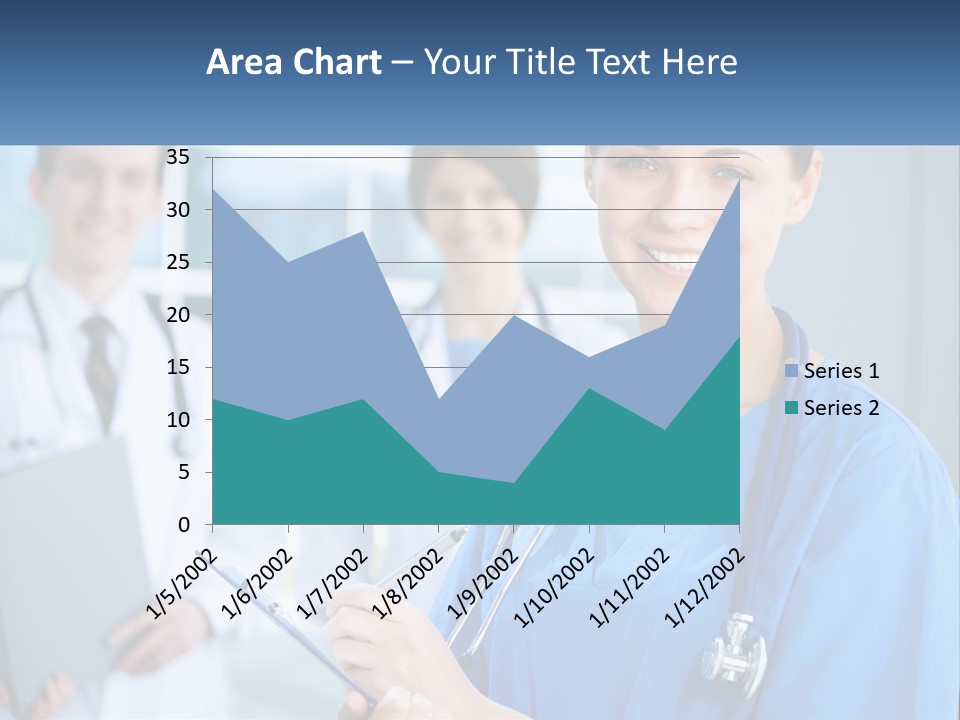 Model Business Background PowerPoint Template