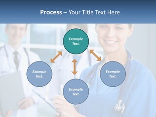 Model Business Background PowerPoint Template