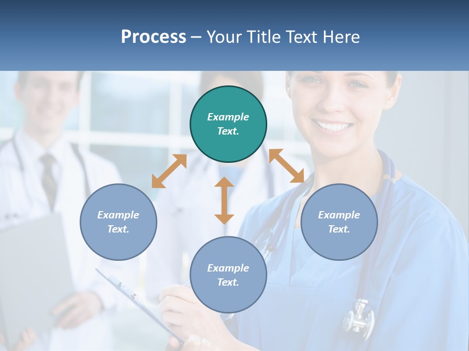 Model Business Background PowerPoint Template