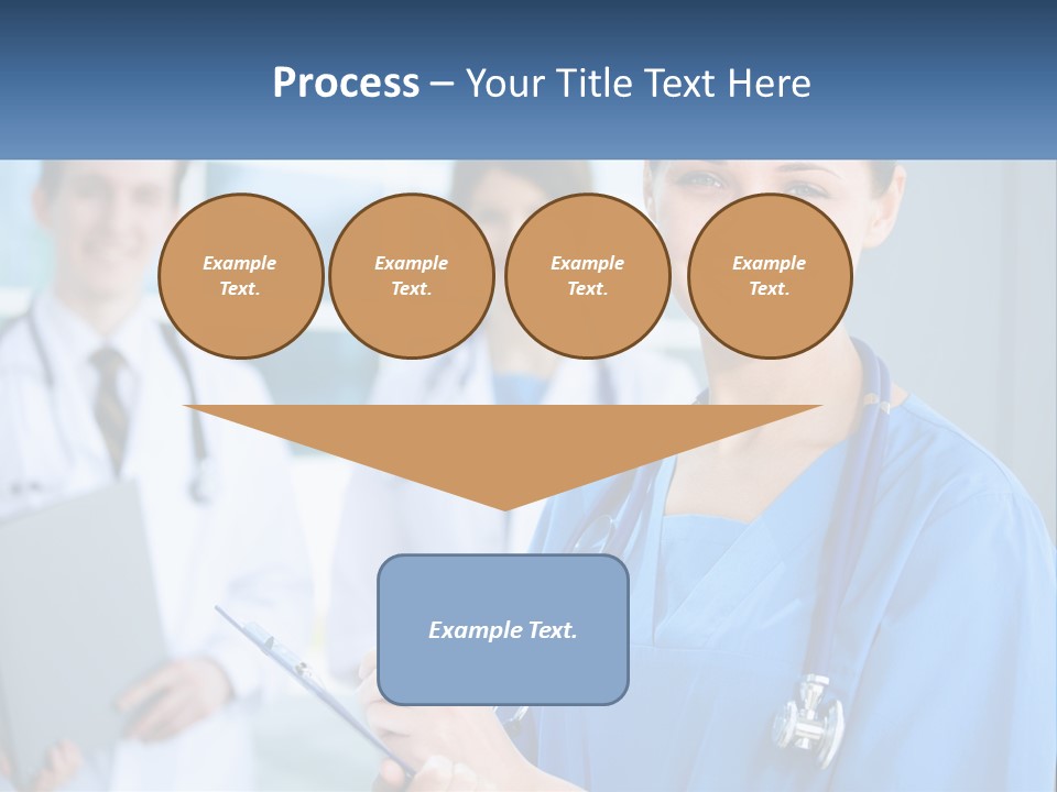 Model Business Background PowerPoint Template