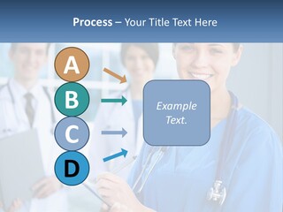 Model Business Background PowerPoint Template