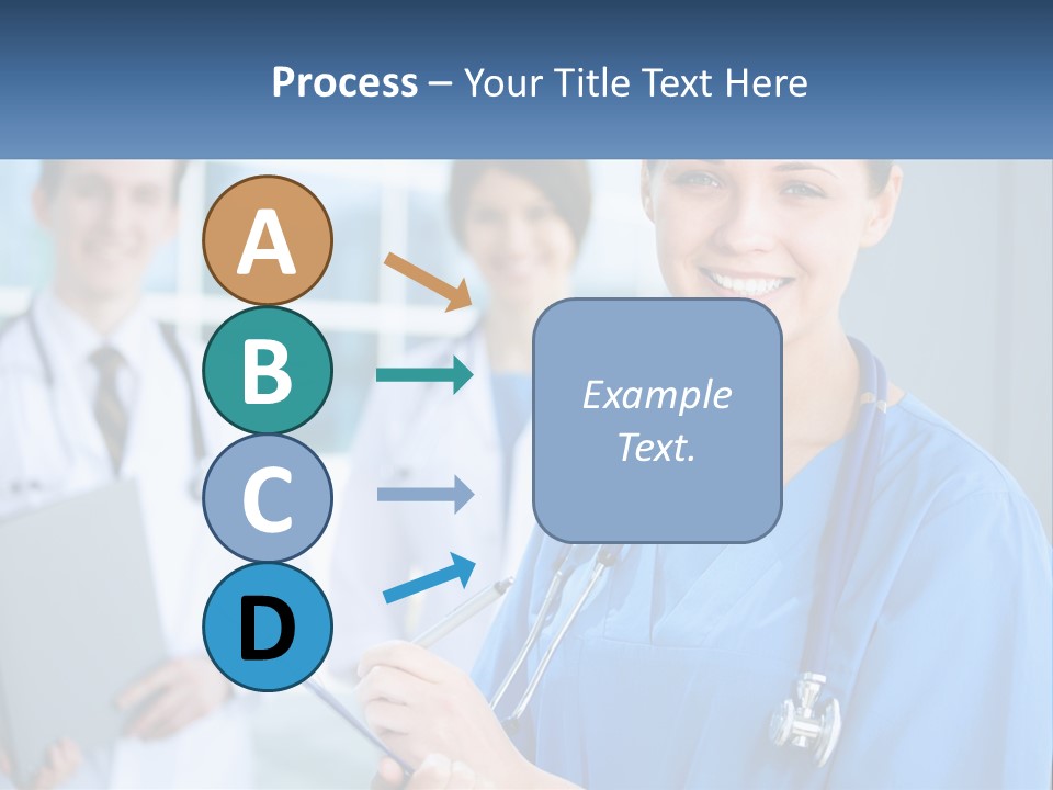 Model Business Background PowerPoint Template