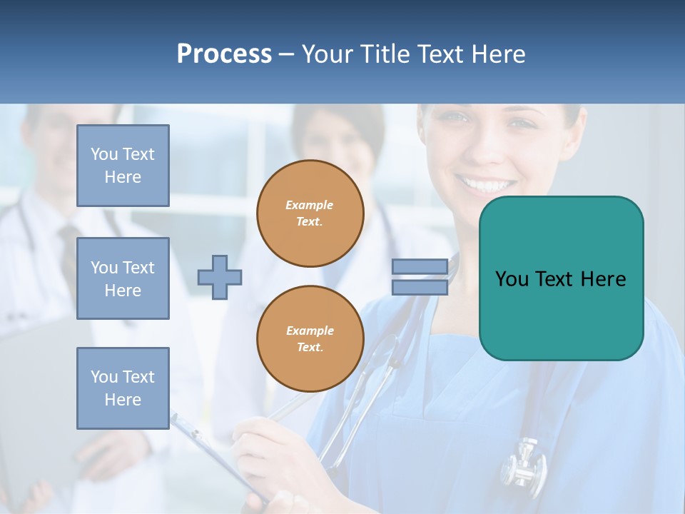 Model Business Background PowerPoint Template