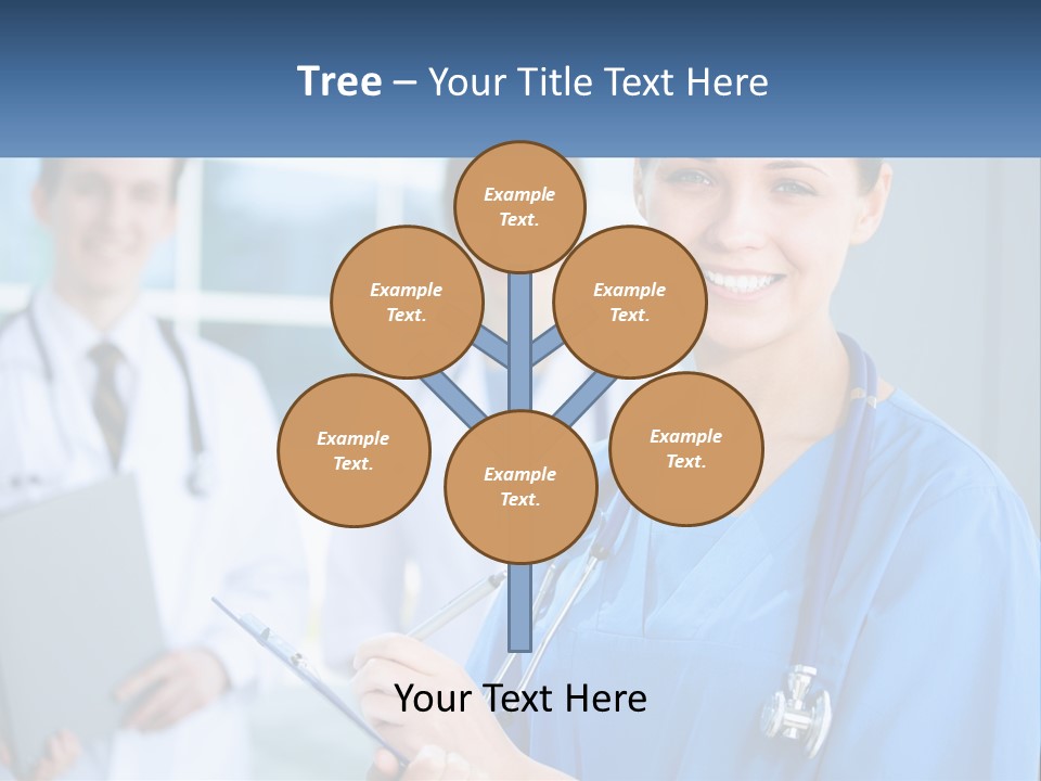 Model Business Background PowerPoint Template