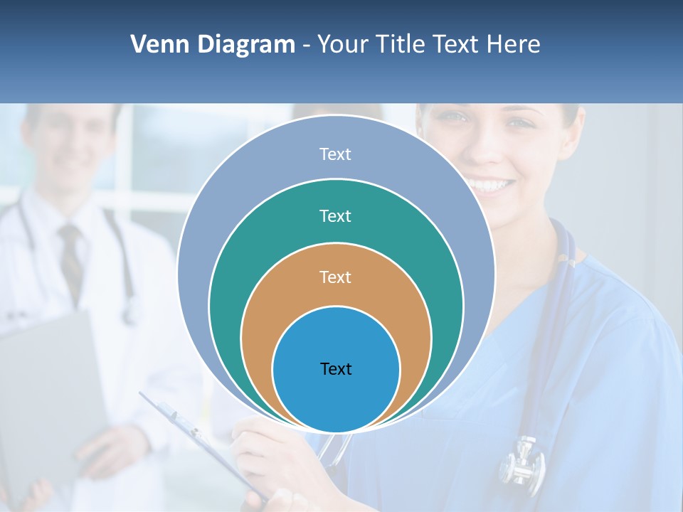 Model Business Background PowerPoint Template