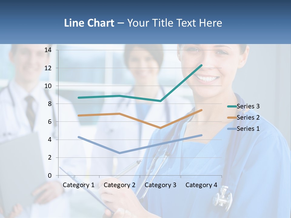 Model Business Background PowerPoint Template
