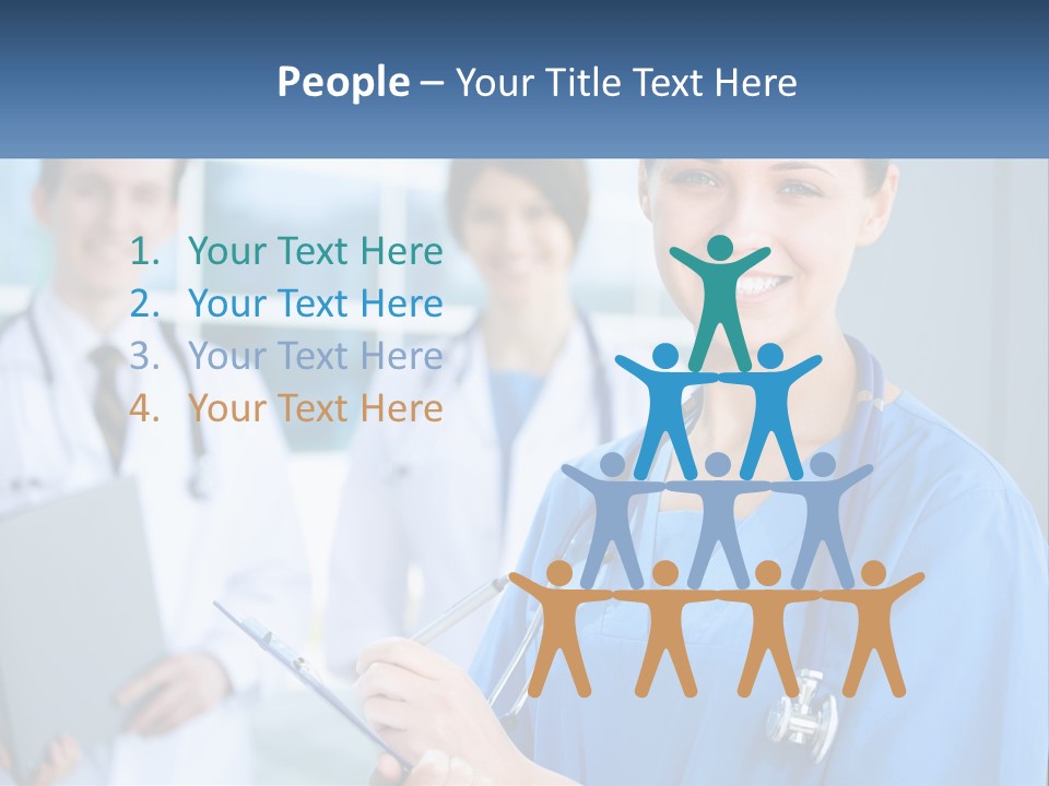 Model Business Background PowerPoint Template