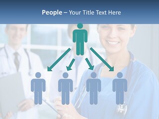 Model Business Background PowerPoint Template