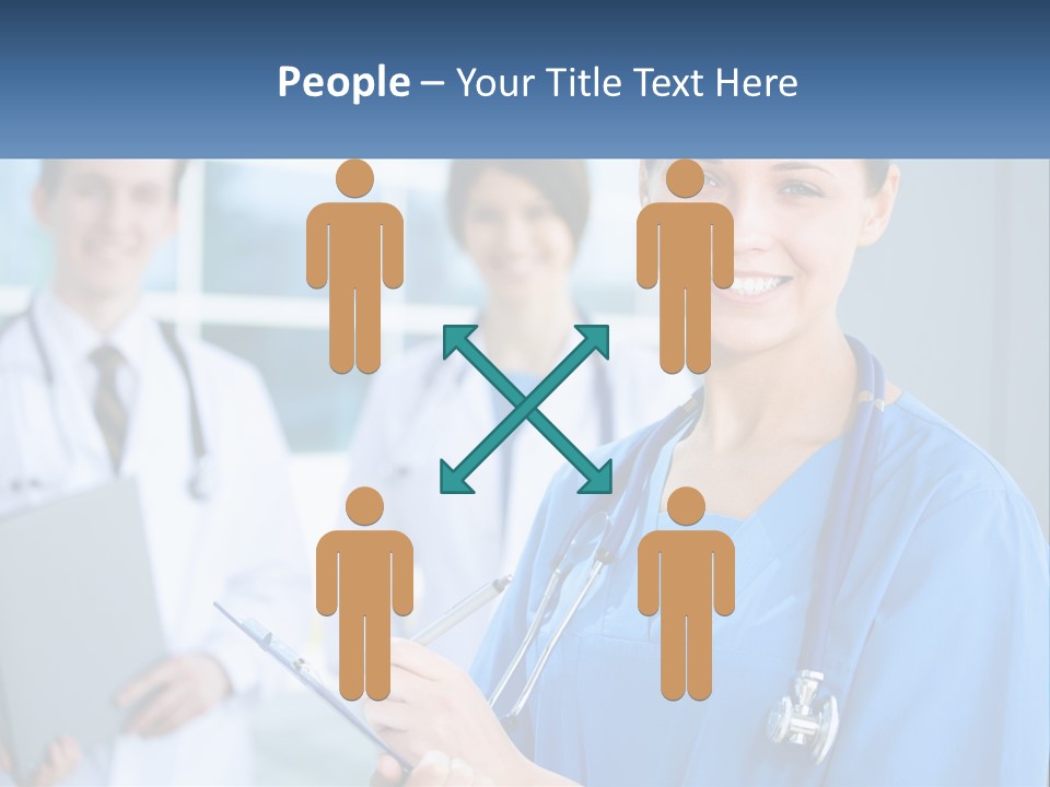 Model Business Background PowerPoint Template