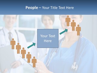 Model Business Background PowerPoint Template