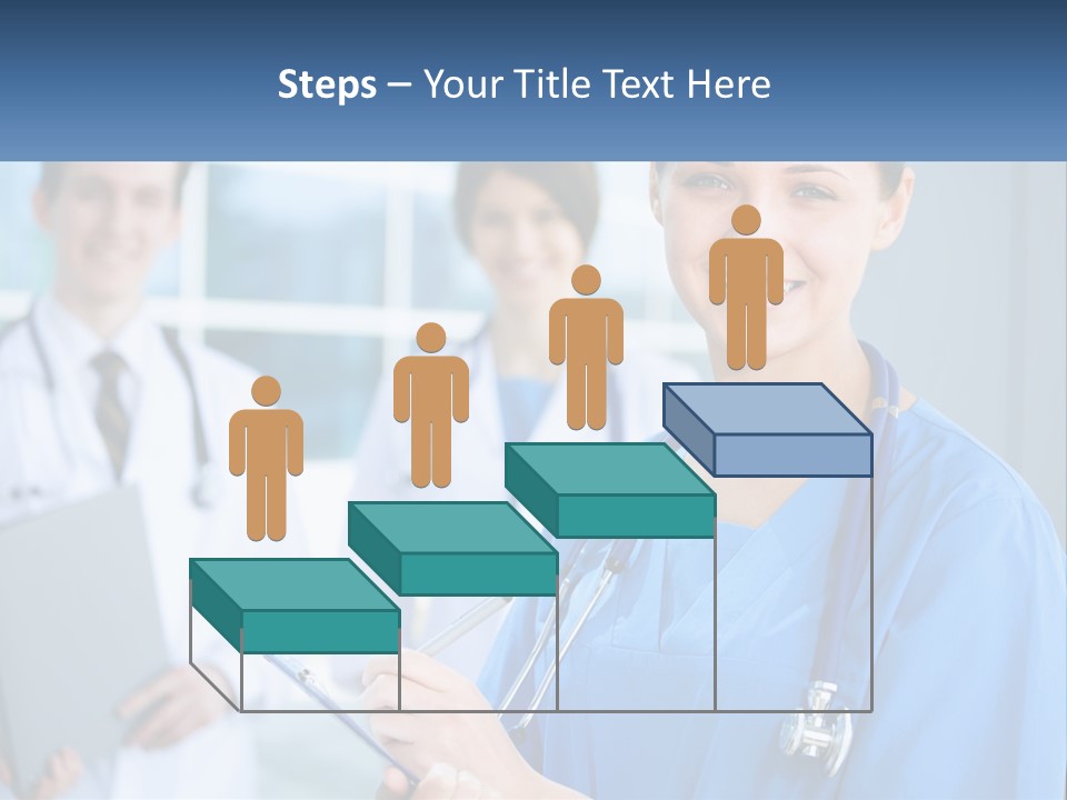 Model Business Background PowerPoint Template